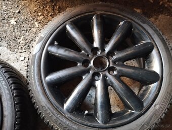 ALU kola Mini Cooper S 7x17 IS54 + celoroční 205/45/17 - 3