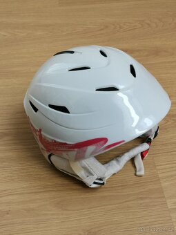 Dámská lyžařská helma M 57-58 cm vč. 2 ks brýlí - 3