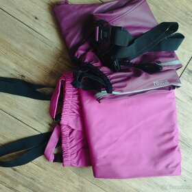 Holínky 32,38 a nepromokavé kalhoty, vel. 128 - 3