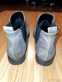 Kožená kotníková obuv 40 - 3