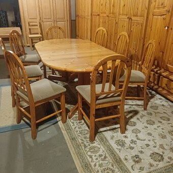 Jídelni set z borovice - 3
