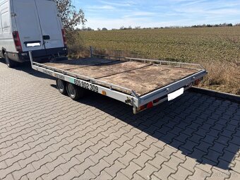 Bržděný přívěs 2700kg - 3