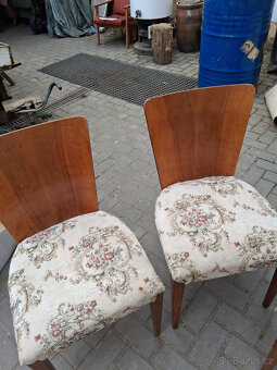 Židle Halabala 4ks - 3