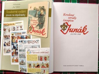 Kreslené seriály časopisu Junák z let 1945-1948. Komiks. - 3