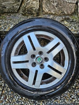 Alu kola Škoda 5x100 R15 - 3