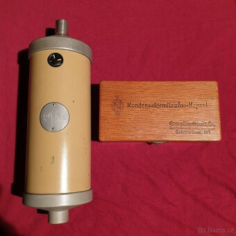Neumann CMV 5B, kondenzátorová mikrofonní kapsle Neumann M7, - 3