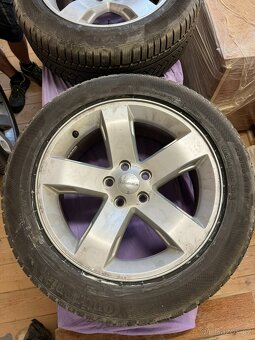 Alu kola 18” Dodge Challenger originál + zimní pneu - 3