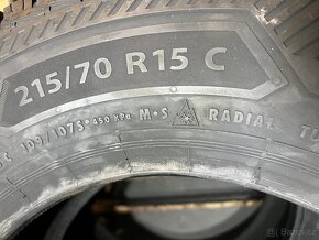 Nové zimní 215/70 R15C - 3