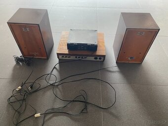 Mix gramofony, zesilovače, repro Tesla - 3
