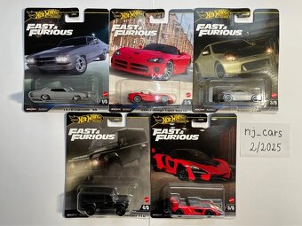 Hot Wheels Premium celé sety (USA karty) - 3