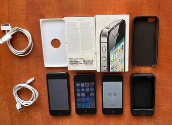 Apple iPhone 4 16GB + Apple iPhone 4S 32GB + Apple iPhone 5 - 3