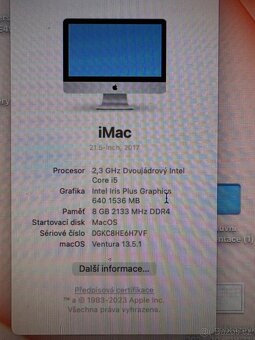 Apple iMac 21,5 - 3