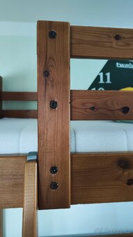 Patrová postel IKEA s matraci 90x200x14 cm - 3
