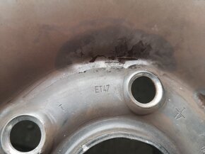 4 x Plechový disk 15" 5 x 112 6Jx15H2 Škoda, VW - 3