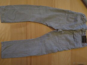 ZARA manchester kalhoty vel.128,kupovány nové v CZ,po synovi - 3