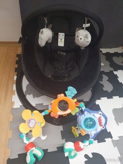 Elektrické houpátko MoMi Kenani +houpátko Ingenuity - 3