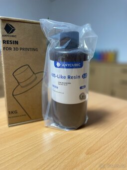 Anycubic Resin ABS Like 3.0 pryskyřice - černá, bílá, šedá - 3
