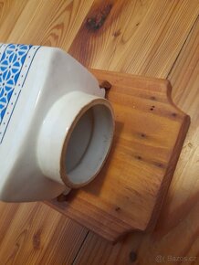 Starožitný porcelánový mlýnek na kávu - 3