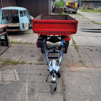 Sklápěcí přívěs za malotraktor z Multicar M22 - 3