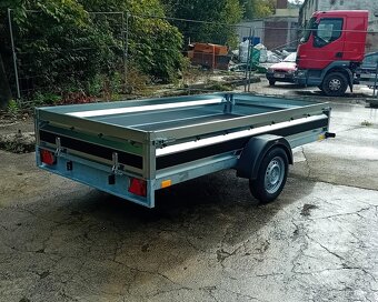 1300Kg brzděný přívěsný vozík 3,0m x1,50, svařovaný rám - 3