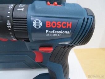 Zánovní aku příklepová vrtačka Bosch Professional GSB 185-LI - 3