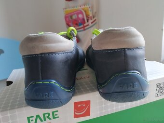 Kožené celoroční boty Fare bare vel 31 - 3