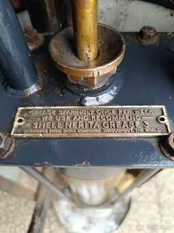 Stará nalezena benzínová pumpa okolo 1910, rare - 3