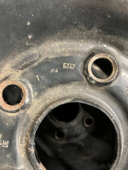 Plechový disk Škoda Octavia/VV 6Jx15 ET 47 5x112 - 3