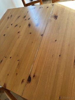 Stůl borovice ikea k hemnes - 3