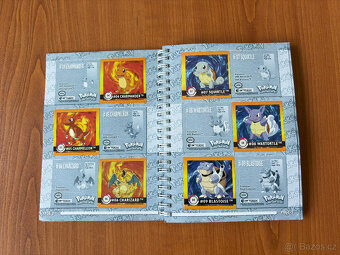 Pokémon Artbox 1999 séria 1 - kompletný nálepkový album - 3