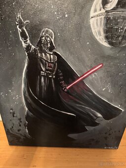 Akrylový portrét Star Wars Darth Vader - 3