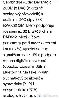 Cambridge DacMagic 200M - 3
