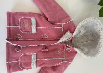 Zimní bunda kabát vel 98 - 3