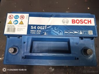 Autobaterie BOSCH 12V 72Ah - 3