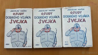 Osudy dobrého vojáka Švejka, 1.-4. díl, vydáno r. 1951 - 3