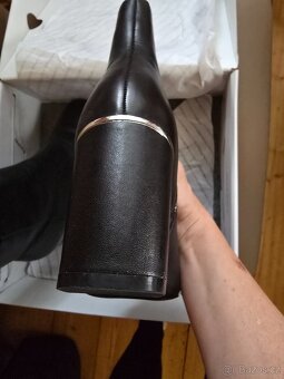 Dámské zimní boty ,černá barva,vel.36 - 3