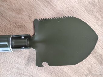 Multifunkční vojenská skládací lopata/krumpáč/dloubák - 3