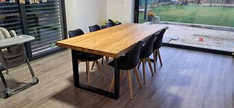 Dubový stůl 160x100 cm Masivní stůl, krásná cena - 3
