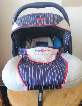 Prodám dětskou autosedačku modro černo červené barvy - 3