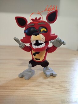 Five nights at Freddy's Foxy vinylová figurka ( Flocked ) - 3