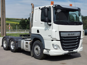 Prodám tahač DAF CF 480 FTT 6X4 E6 RETARDER jednookruhová h - 3