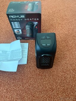 Teplovzdušný ventilátor Rovus handy heater - 3