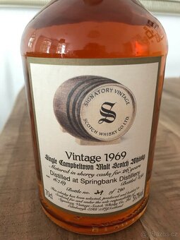 SPRINGBANK SIGNATORY VINTAGE 1969 WHISKY - 3