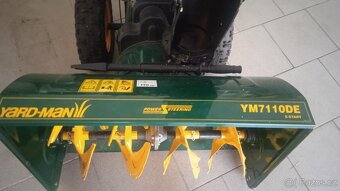 Sněhová fréza YARD - MAN, typ YM 7110 DE - 3