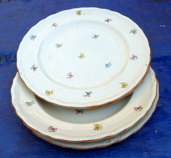 Krásná retro sada a další porcelán - 3
