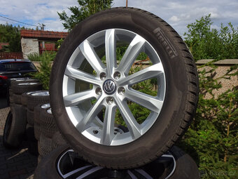 VW Passat B8 - zánovní zimní alu Helsinky 17" 5x112 ET41 - 3