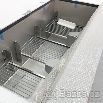 Chladící stůl - saladeta / přípravný stůl PREMIUM 137x70x89 - 3