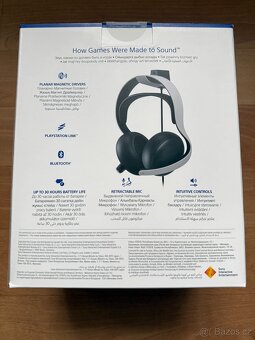 Nový Sony Pulse Elite PS5 Headset Bílý - 3