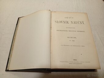 Ottův slovník naučný-3 díly-I.+XXI.+XXII.-konvolut - 3