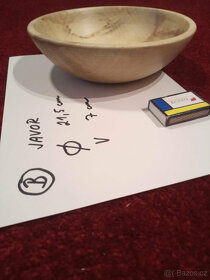 dřevěná miska - krásný a praktický dárek - 3